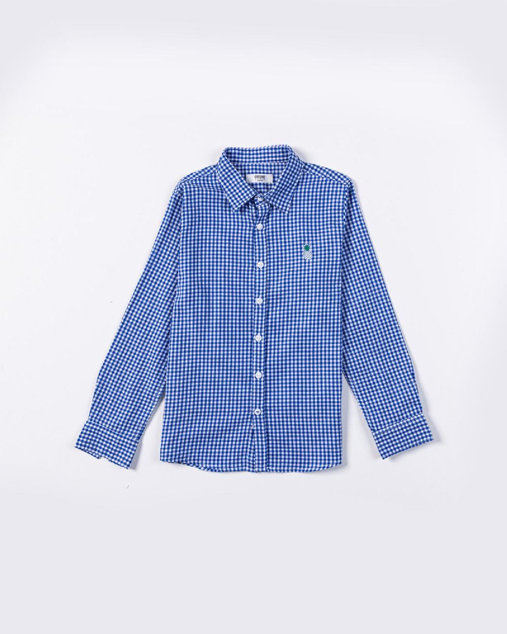 engine Boys Casual Shirt VKC033-506-BLU