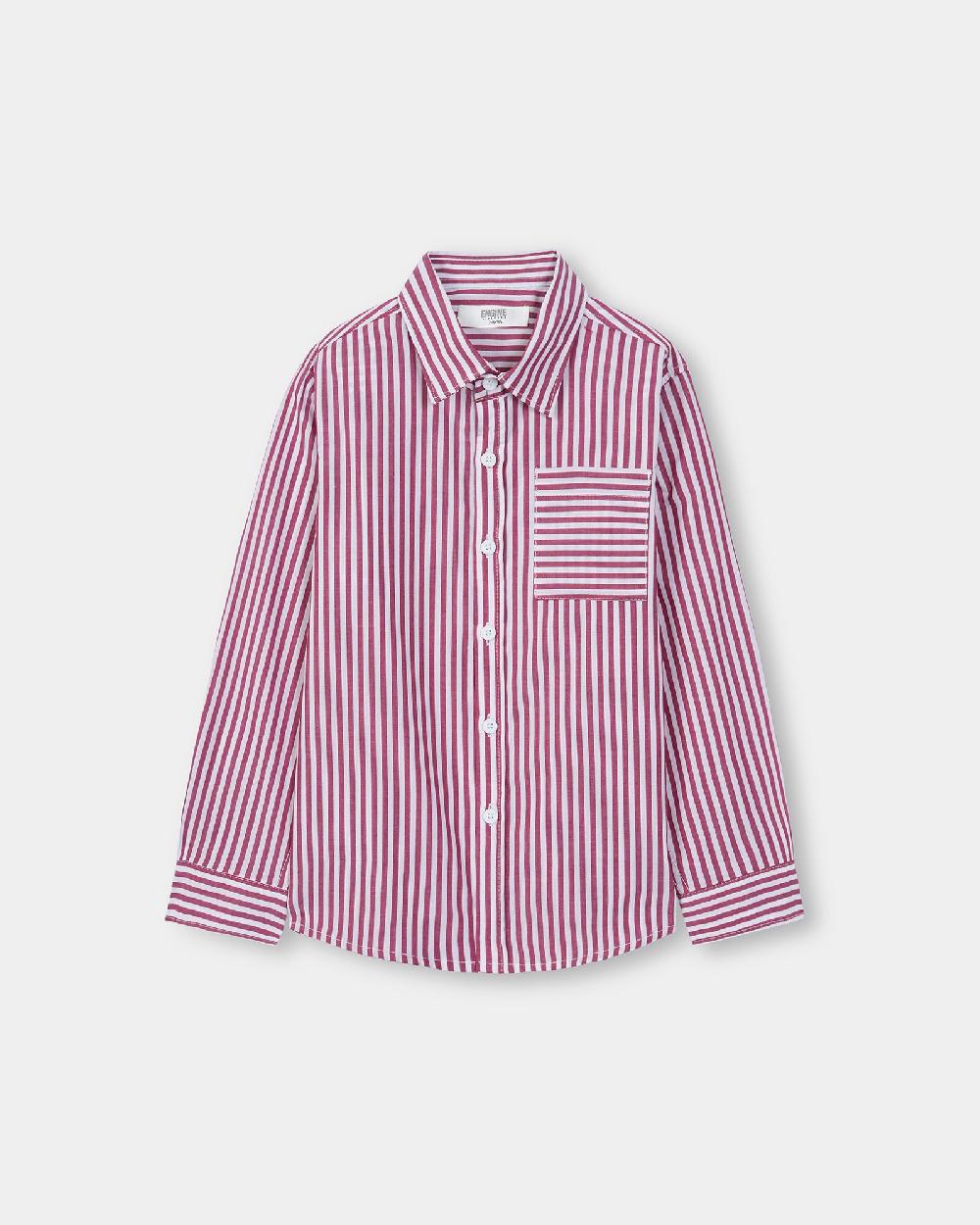 engine Boys Casual Shirt VKC036-506-RED