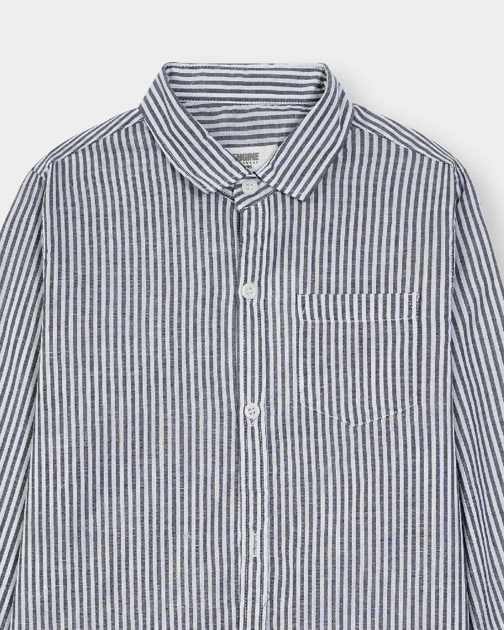 Engine Boys Casual Shirt VKC039-506-BLK