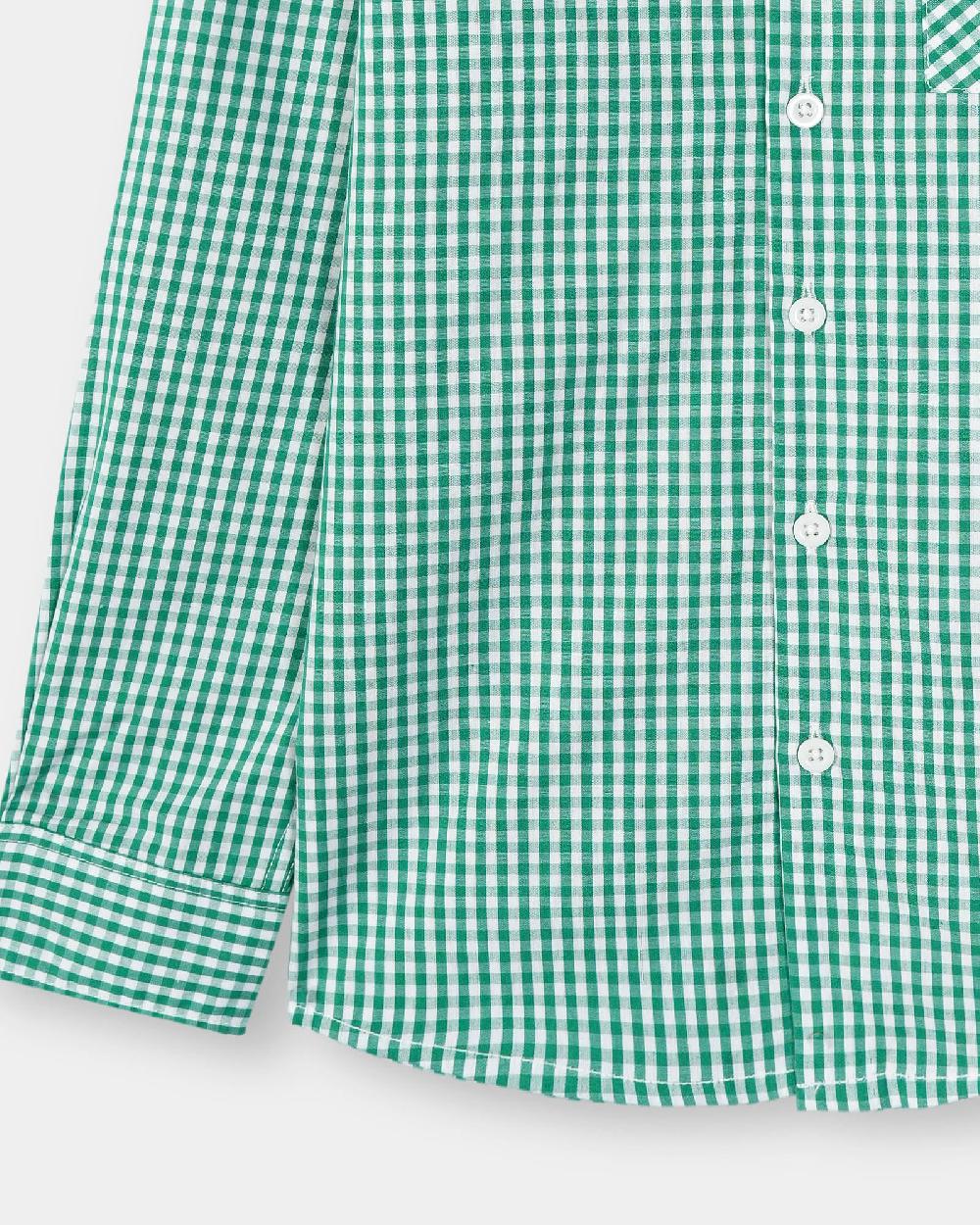 Engine Boys Casual Shirt VKC044-506-GRN