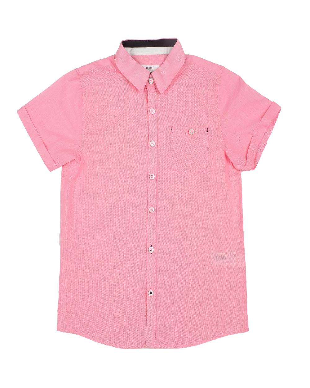 engine Boys Casual Shirt VTC010-2YR-PNK