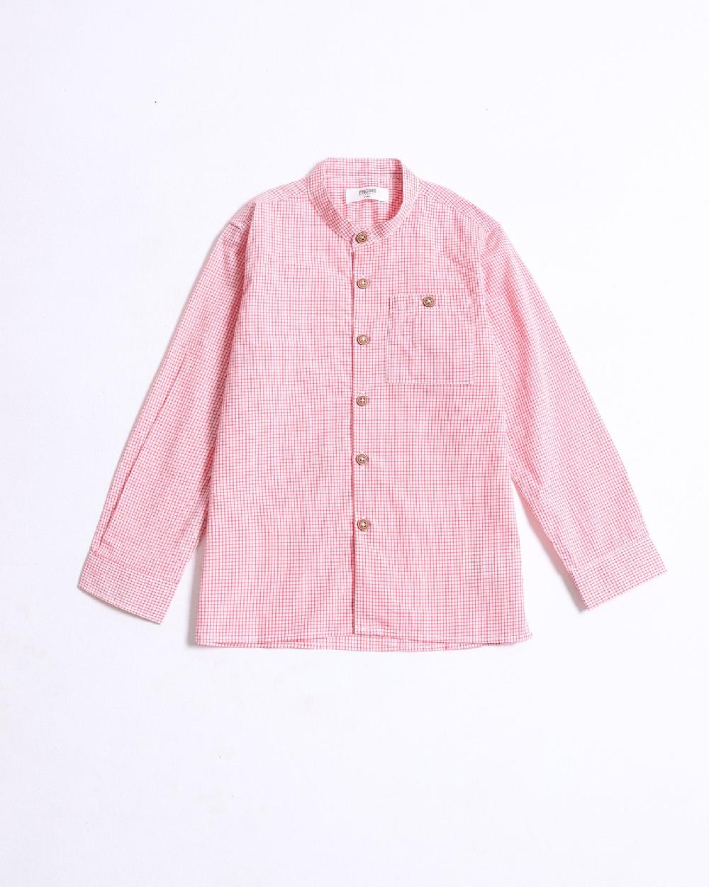 engine Boys Casual Shirt VTC014-3YR-RED