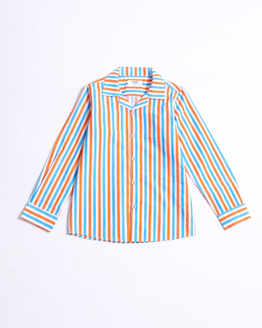 engine Boys Casual Shirt VTC018-2YR-WHT