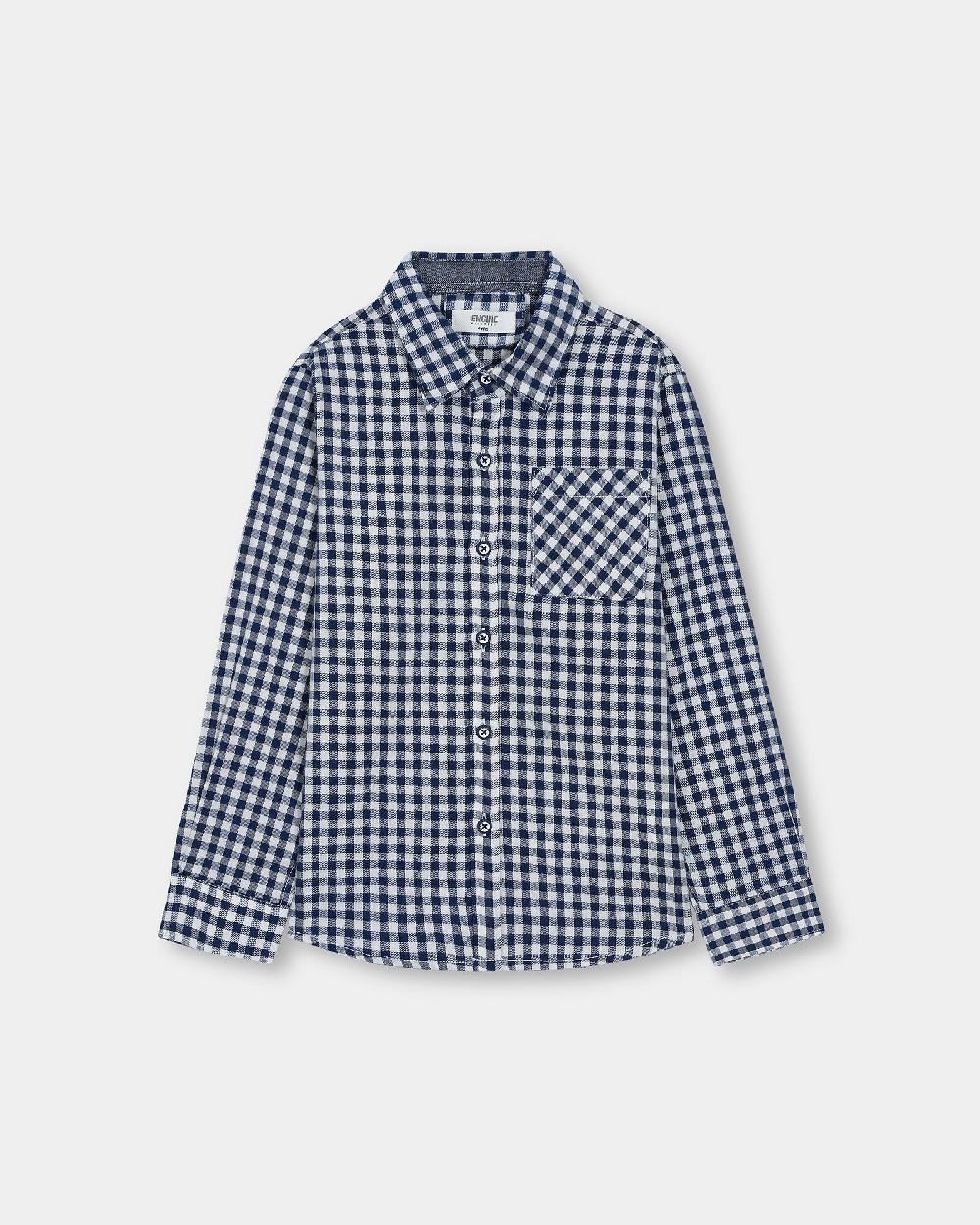 engine Boys Casual Shirt VTC026-2YR-NVY