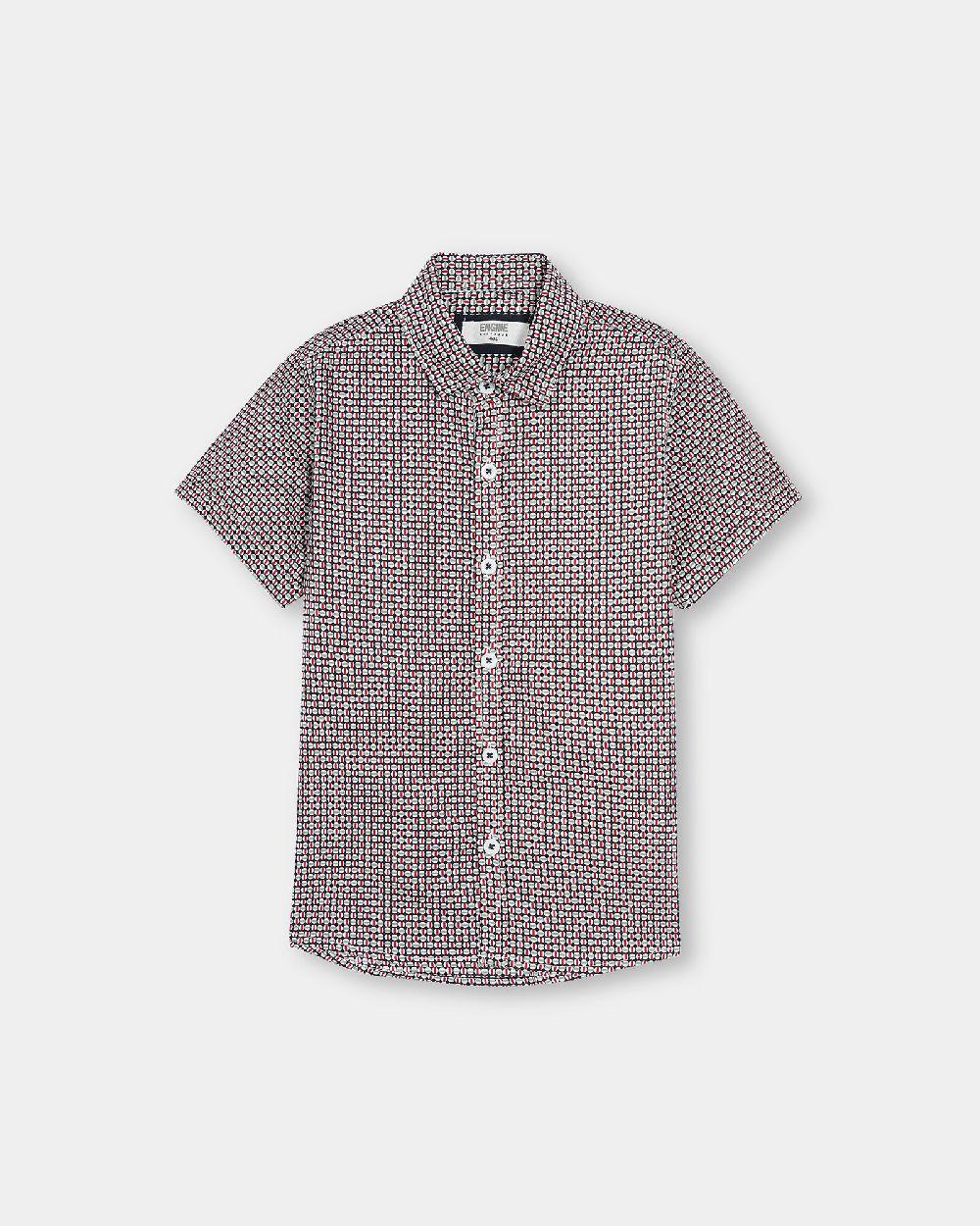 engine Boys Casual Shirt VTC028-2YR-RED