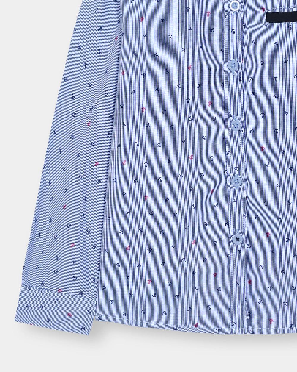 Engine Boys Casual Shirt VTC029-3YR-BLU