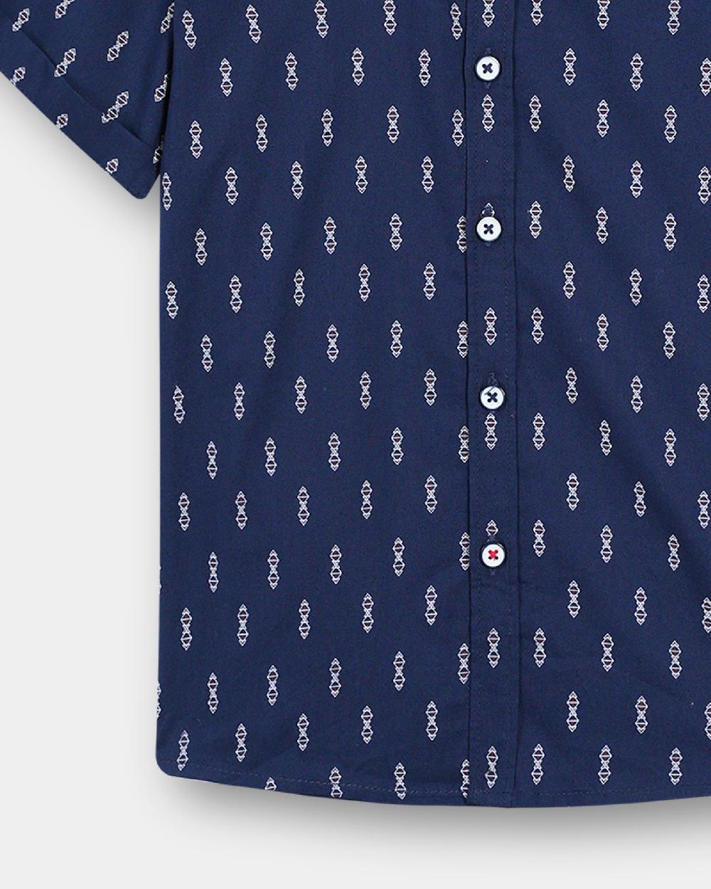 Engine Boys Casual Shirt VTC031-2YR-NVY
