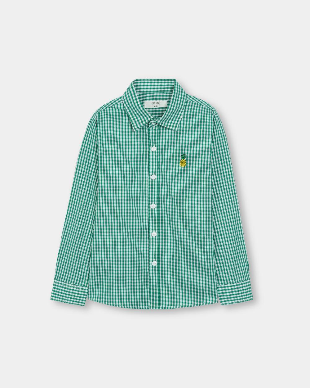 engine Boys Casual Shirt VTC032-2YR-GRN