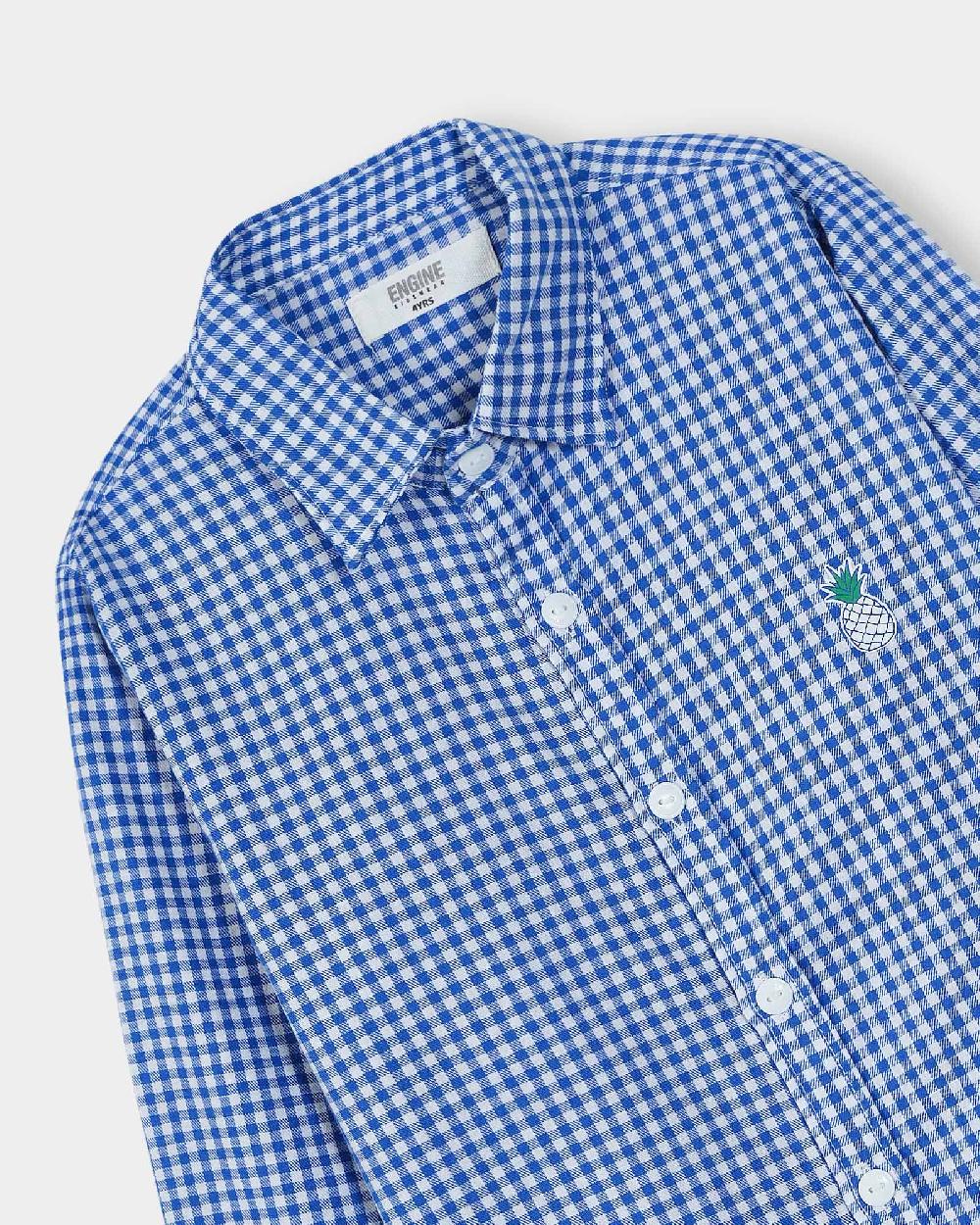 Engine Boys Casual Shirt VTC032-3YR-BLU