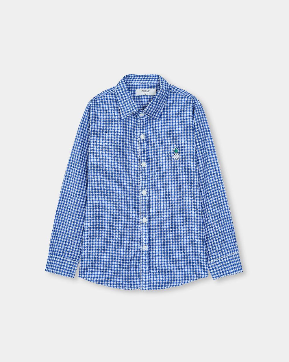 engine Boys Casual Shirt VTC032-3YR-BLU