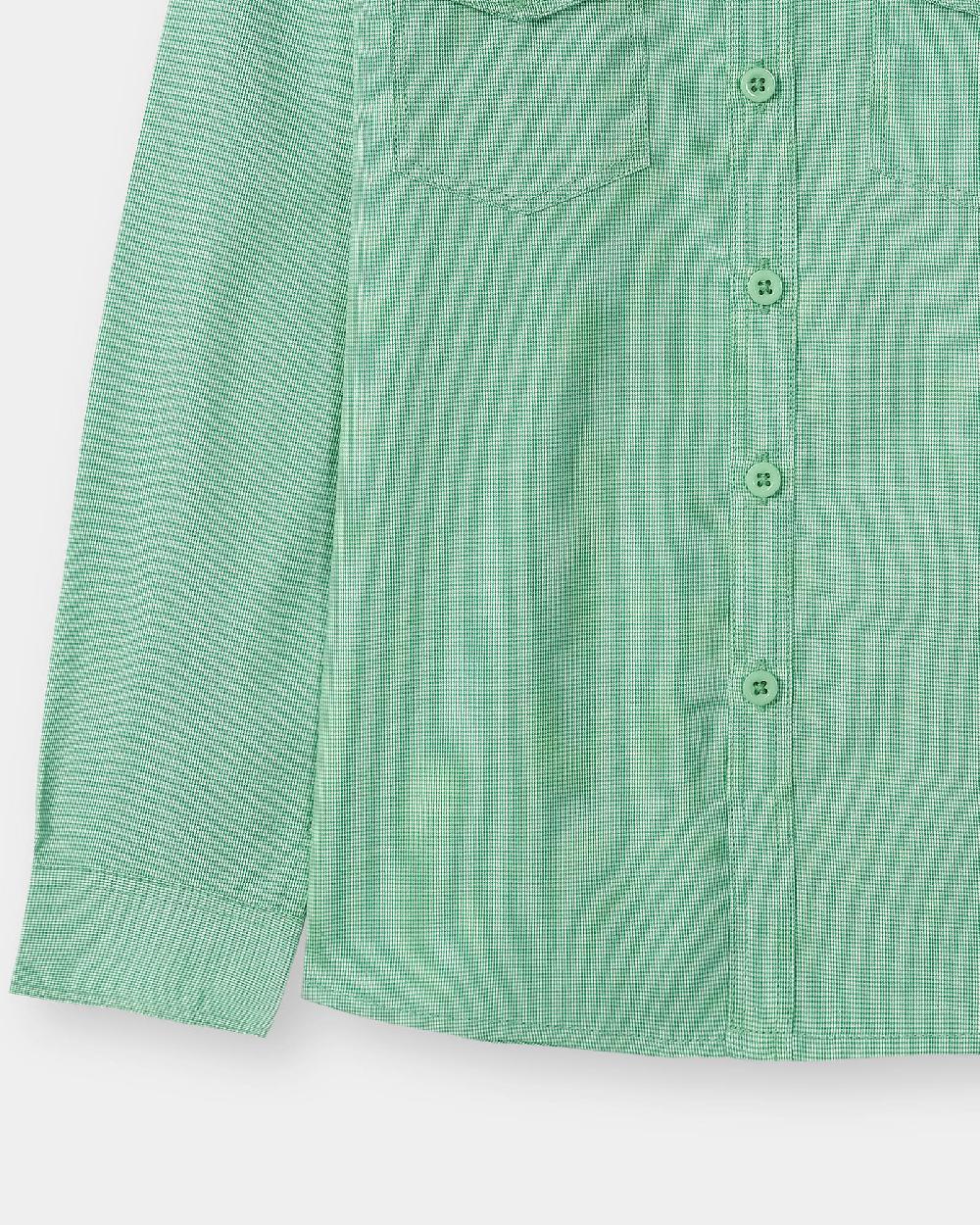Engine Boys Casual Shirt VTC035-2YR-GRN