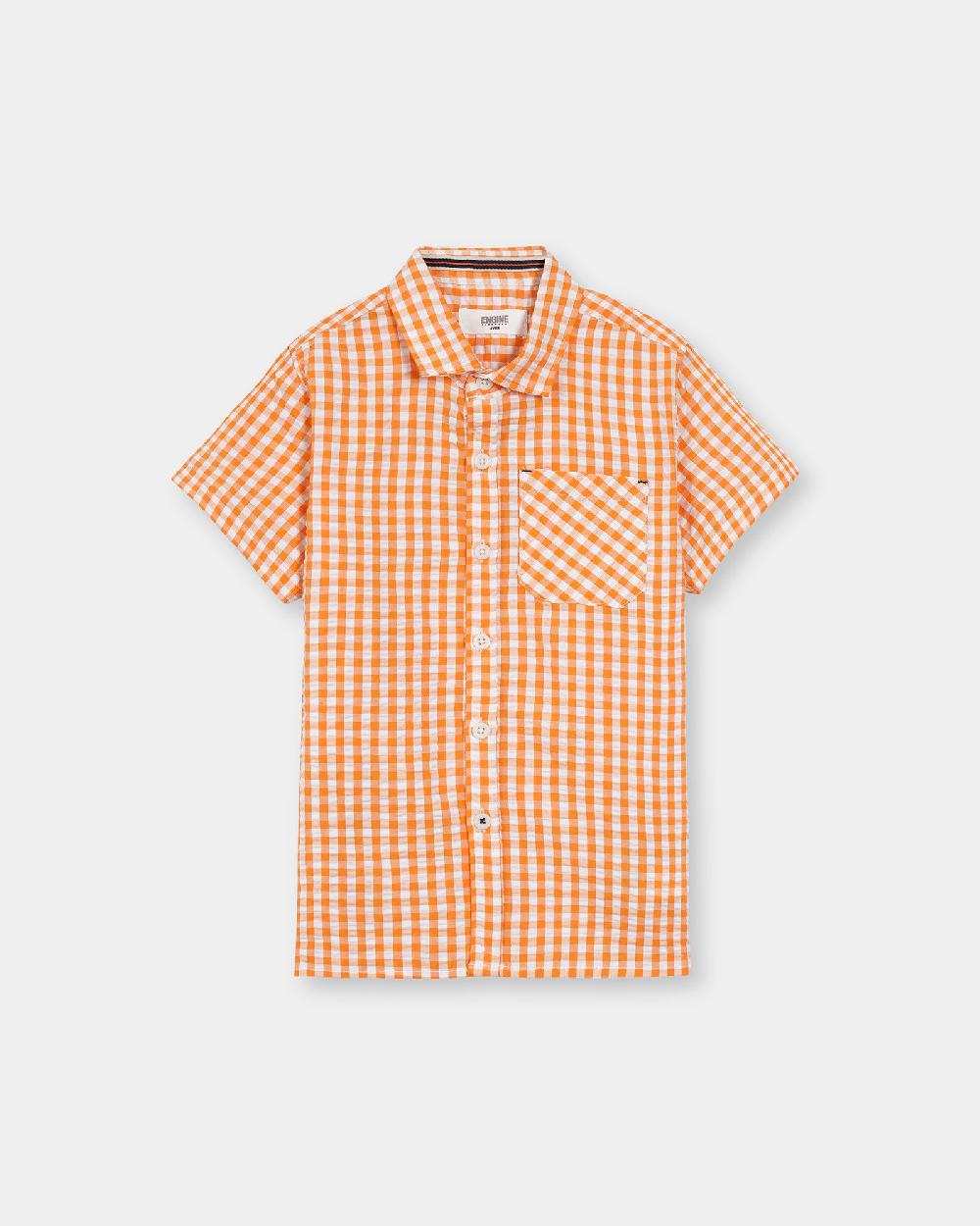 engine Boys Casual Shirt VTC038-2YR-ORG