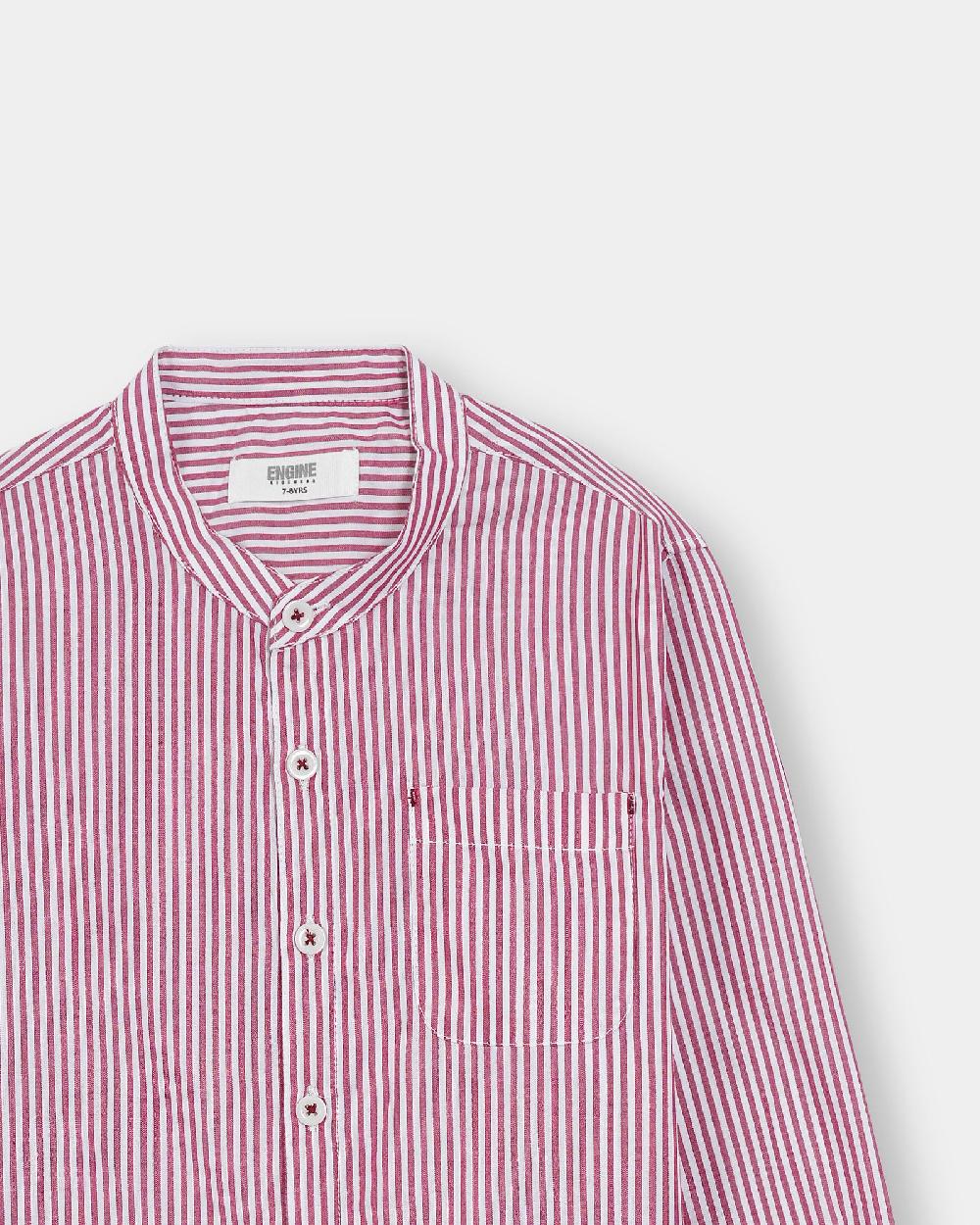 Engine Boys Casual Shirt VTC039-2YR-RED