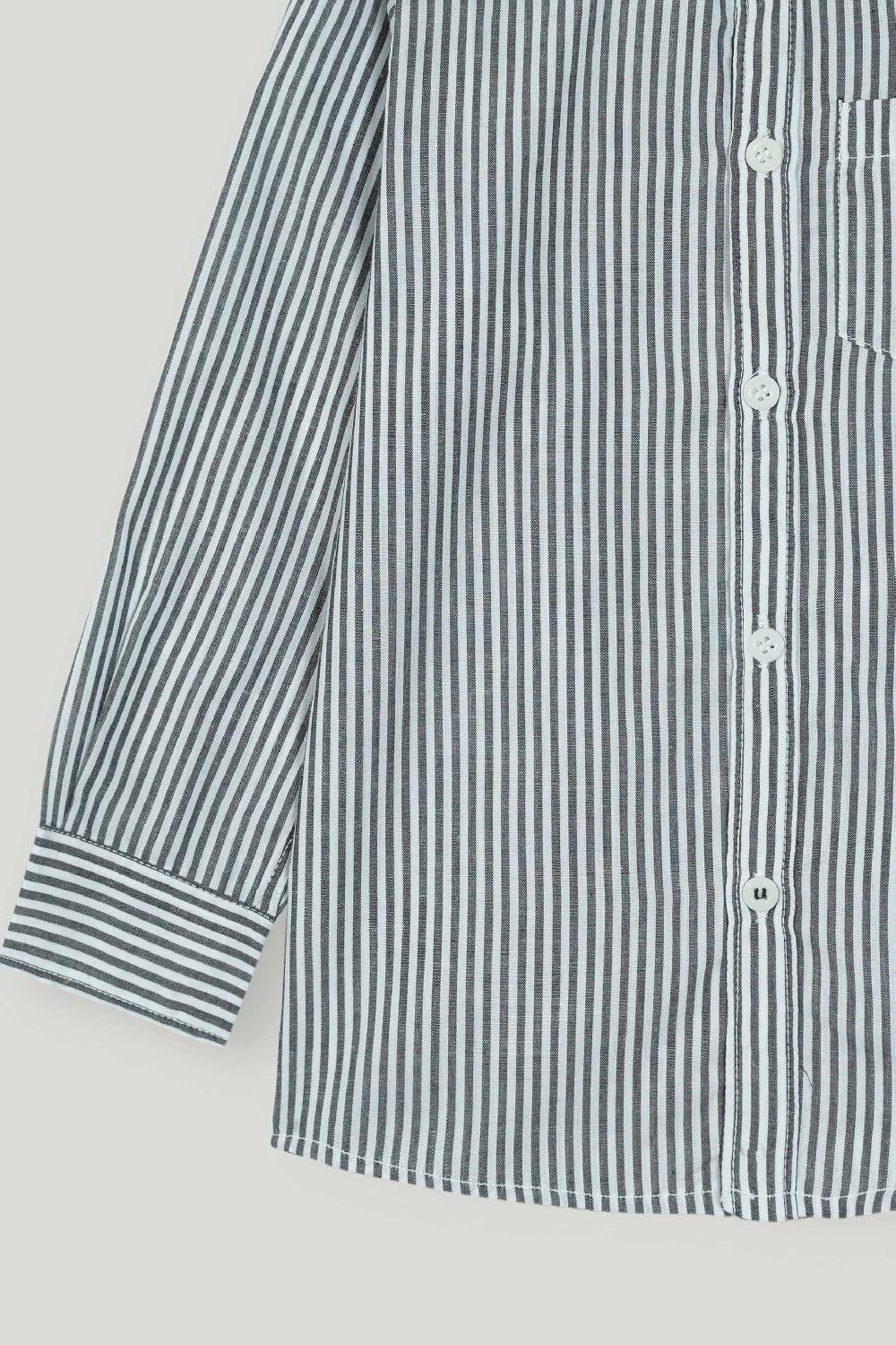 Engine Boys Casual Shirt VTC040-2YR-BLK