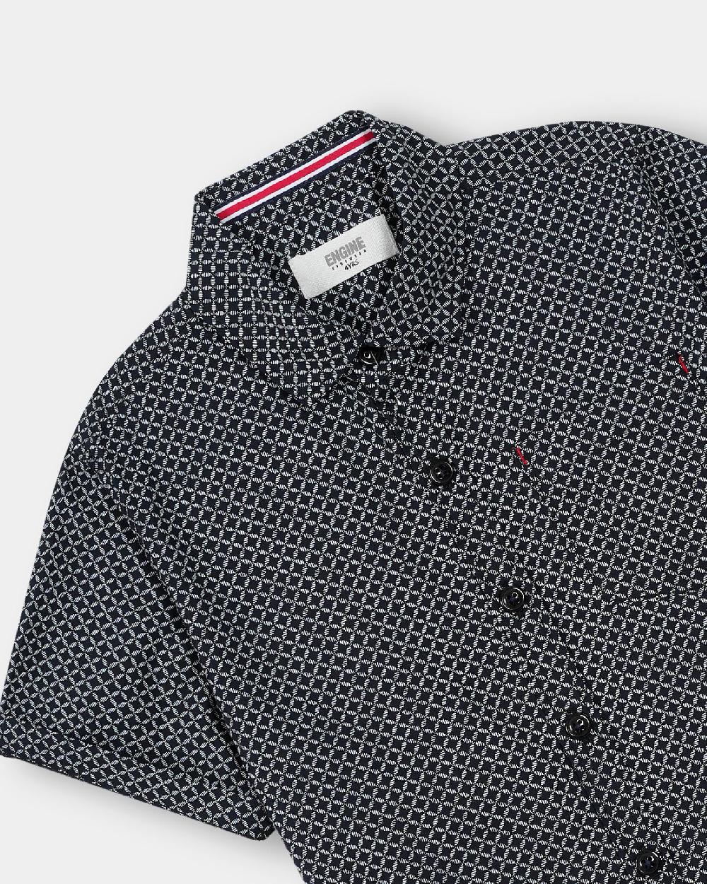 Engine Boys Casual Shirt VTC041-2YR-NVY