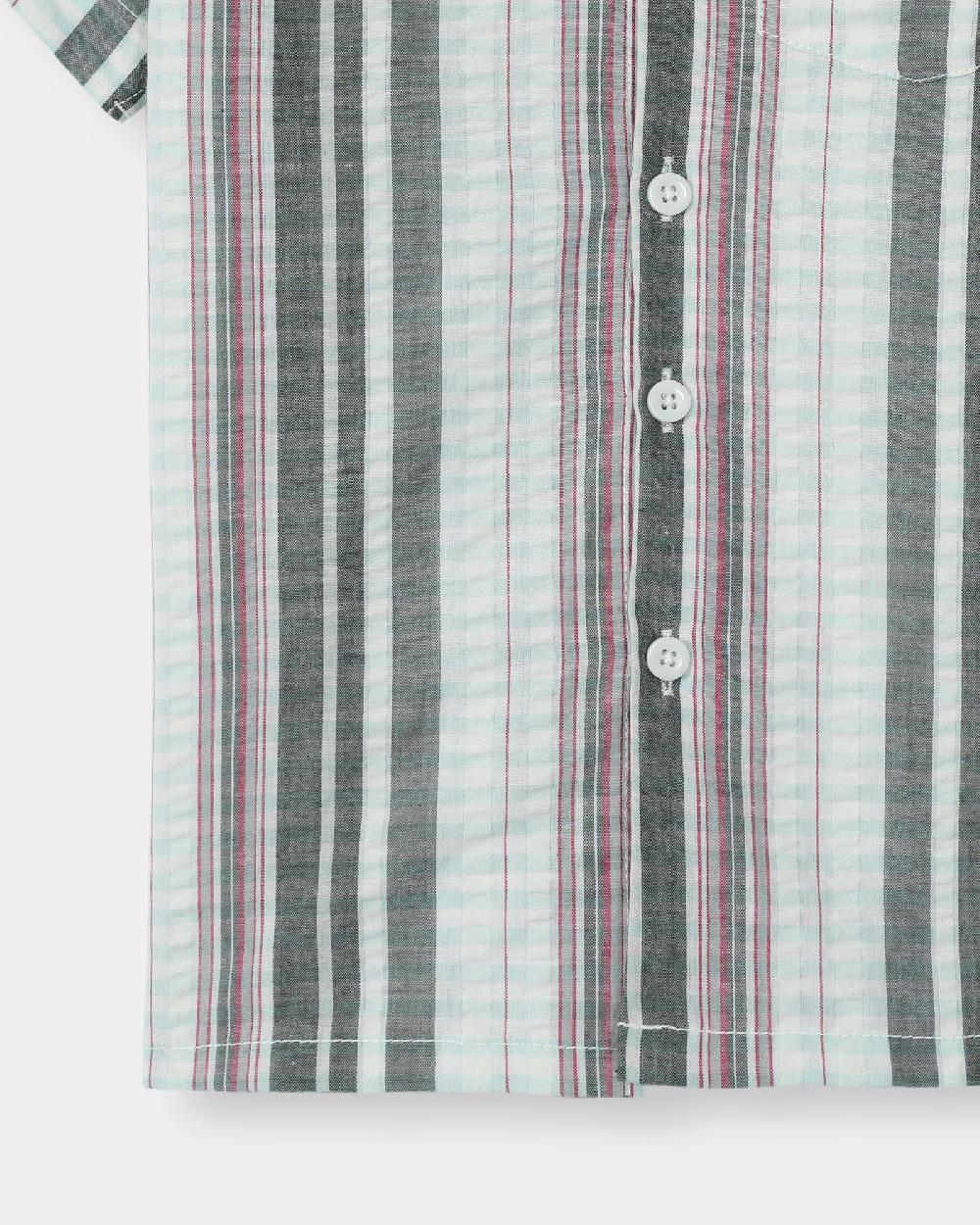 Engine Boys Casual Shirt VTC045-2YR-BLK