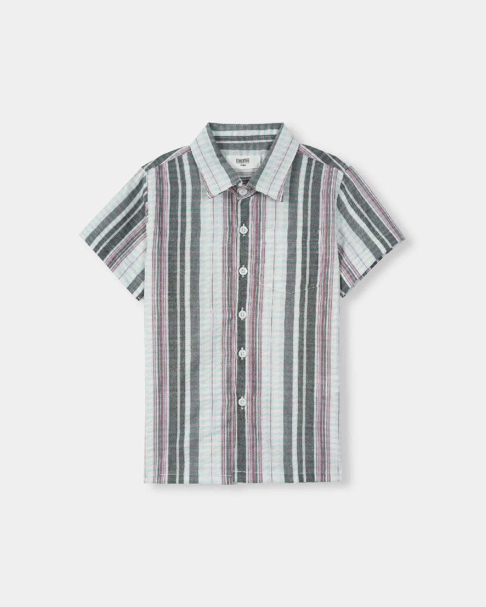 engine Boys Casual Shirt VTC045-2YR-BLK