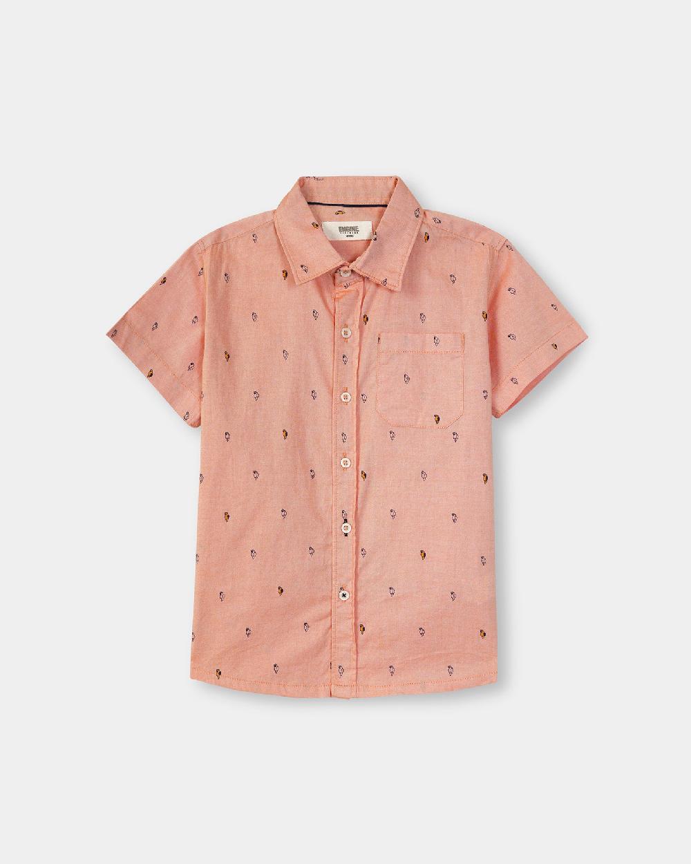 engine Boys Casual Shirt VTC047-2YR-ORG