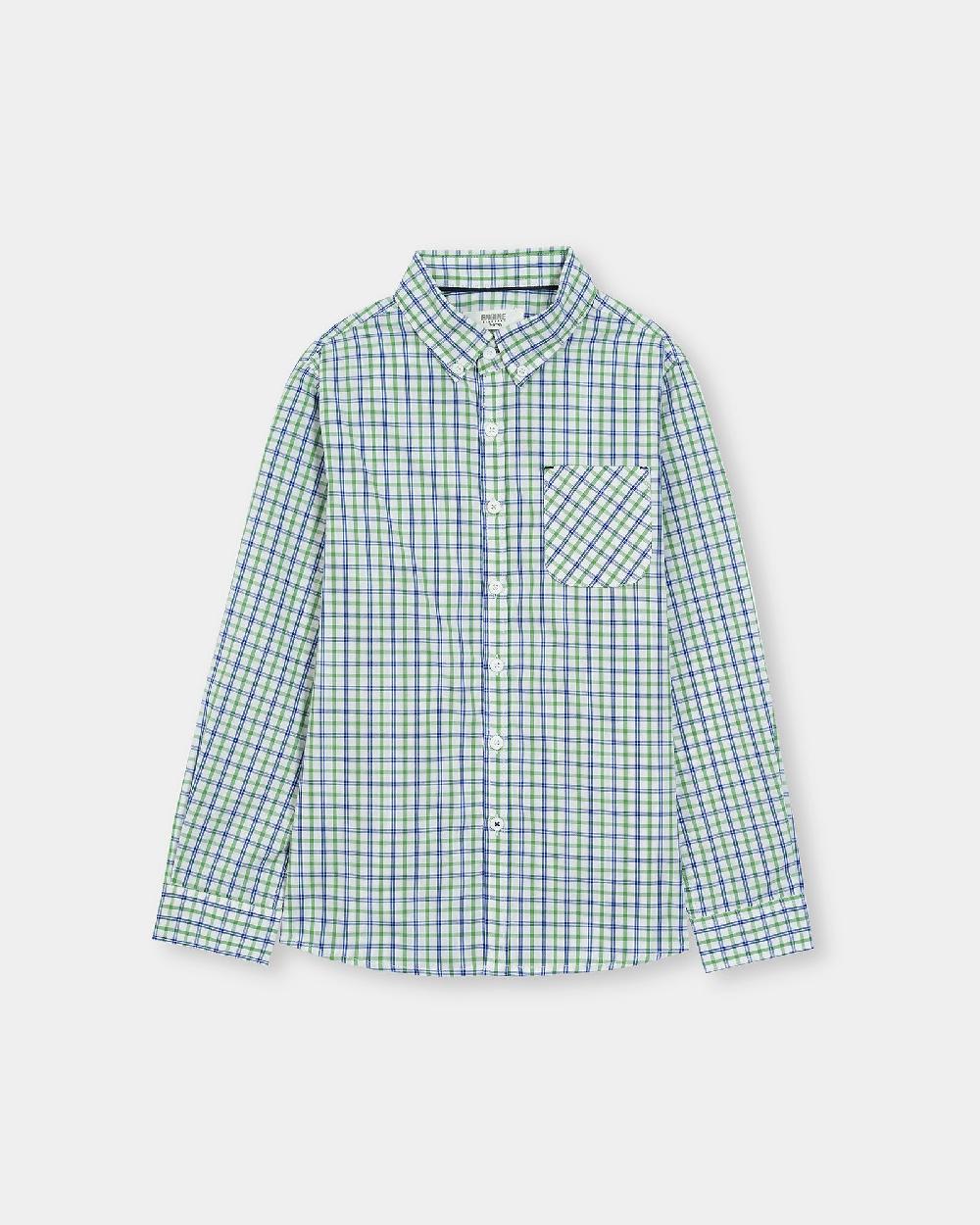 engine Boys Casual Shirt VTC048-2YR-GRN