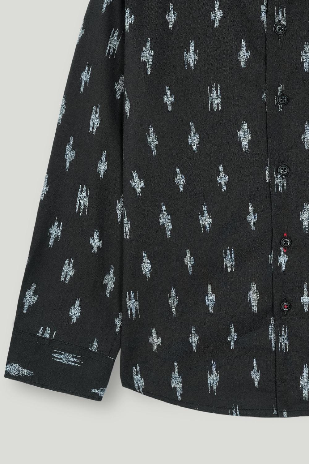 Engine Boys Casual Shirt VTC049-2YR-BLK