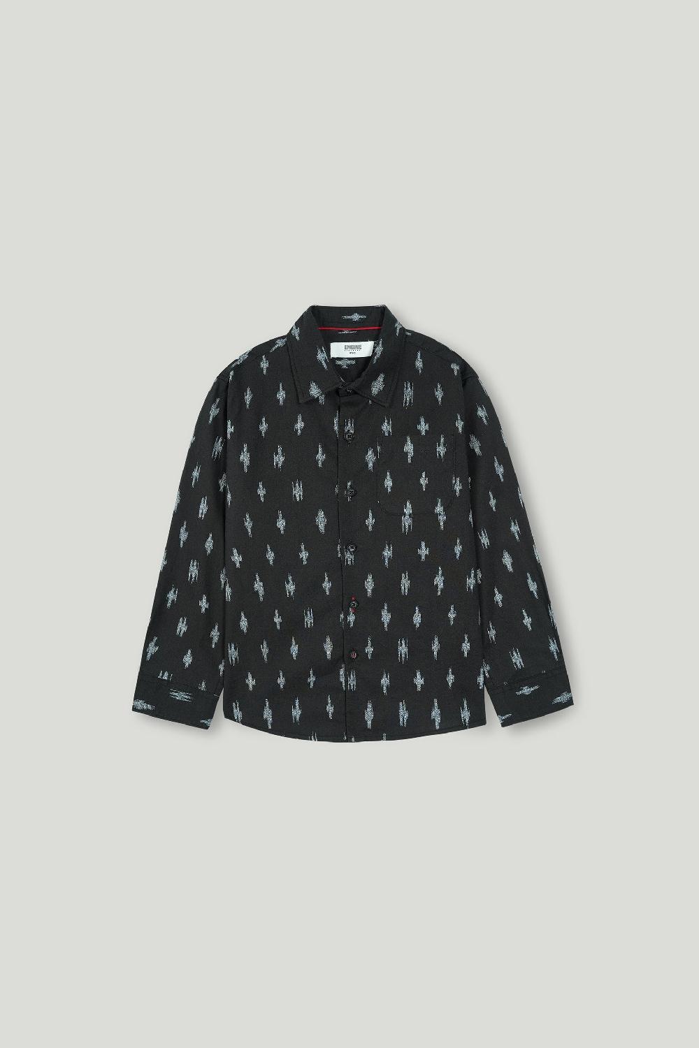 engine Boys Casual Shirt VTC049-2YR-BLK