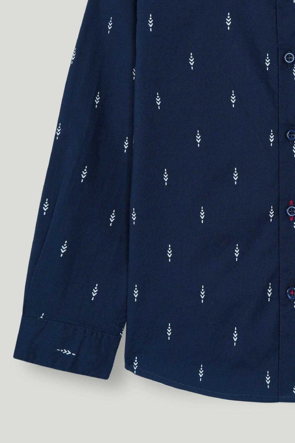 Engine Boys Casual Shirt VTC049-2YR-NVY