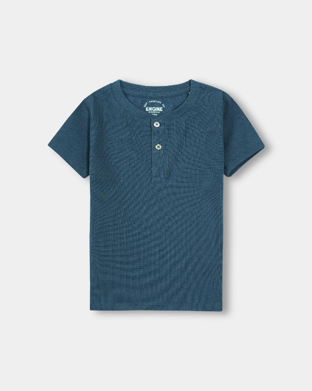 engine Boys Henley TT5017-2YR-BLU