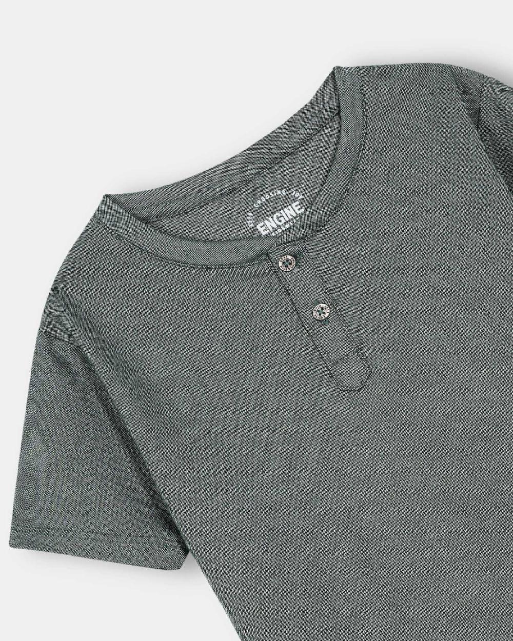 Engine Boys Henley VKT125-K02-GRN