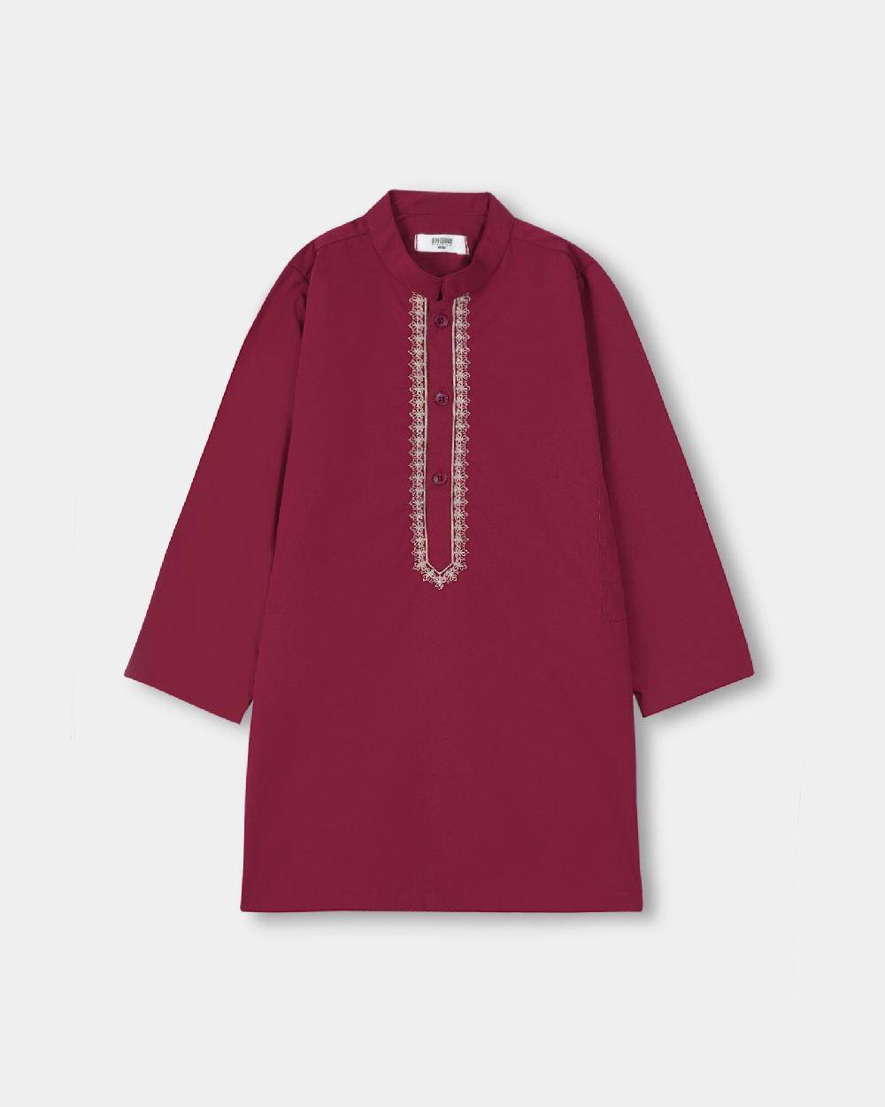 engine Boys Kurta TK5004-2YR-MRN