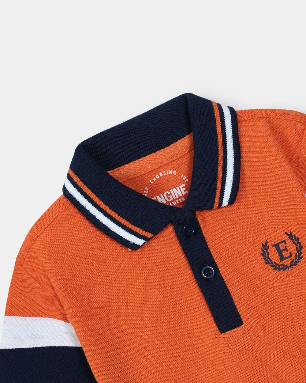 Engine Boys Polo Tee IT5001-I02-ORG