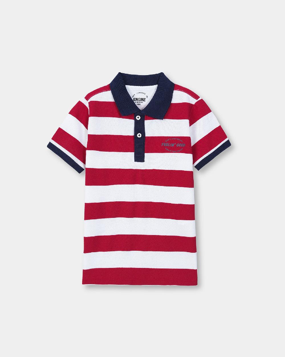engine Boys Polo Tee IT5002-I02-RED