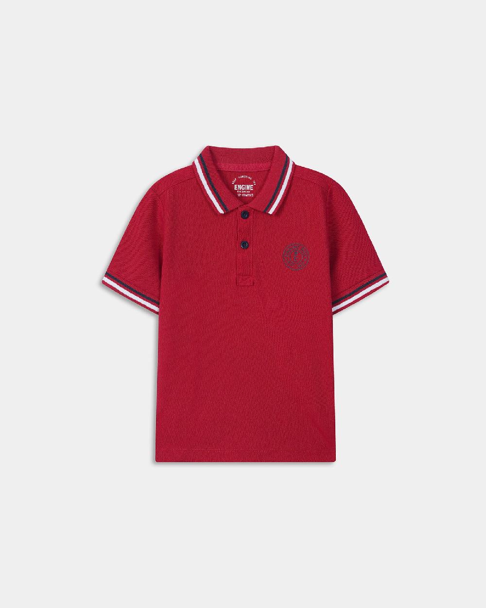 engine Boys Polo Tee IT5004-I02-RED