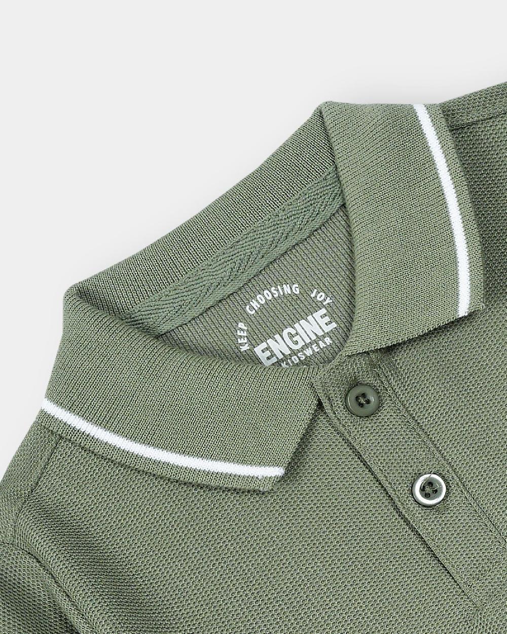 Engine Boys Polo Tee IT5038-I02-SAG