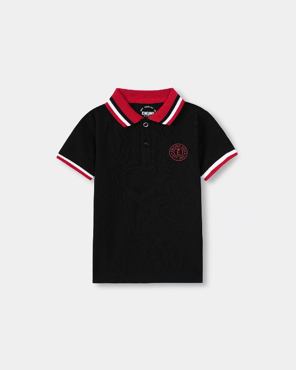 engine Boys Polo Tee IT5048-I02-BLK