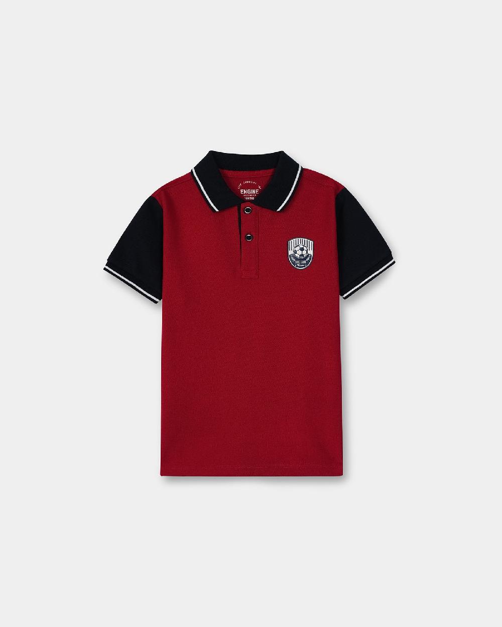 engine Boys Polo Tee IT5055-I02-RED