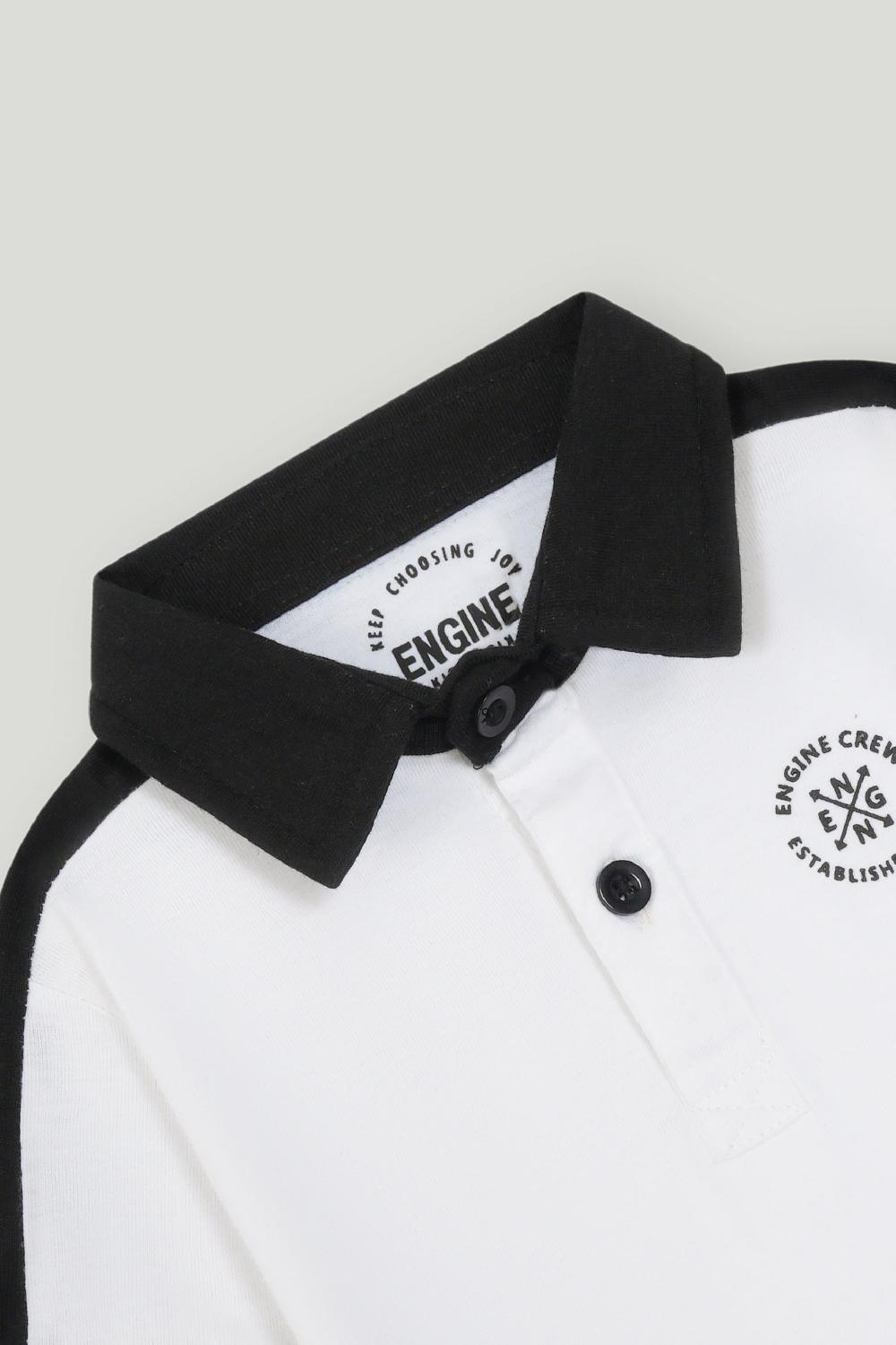 Engine Boys Polo Tee IT5057-I02-WHT