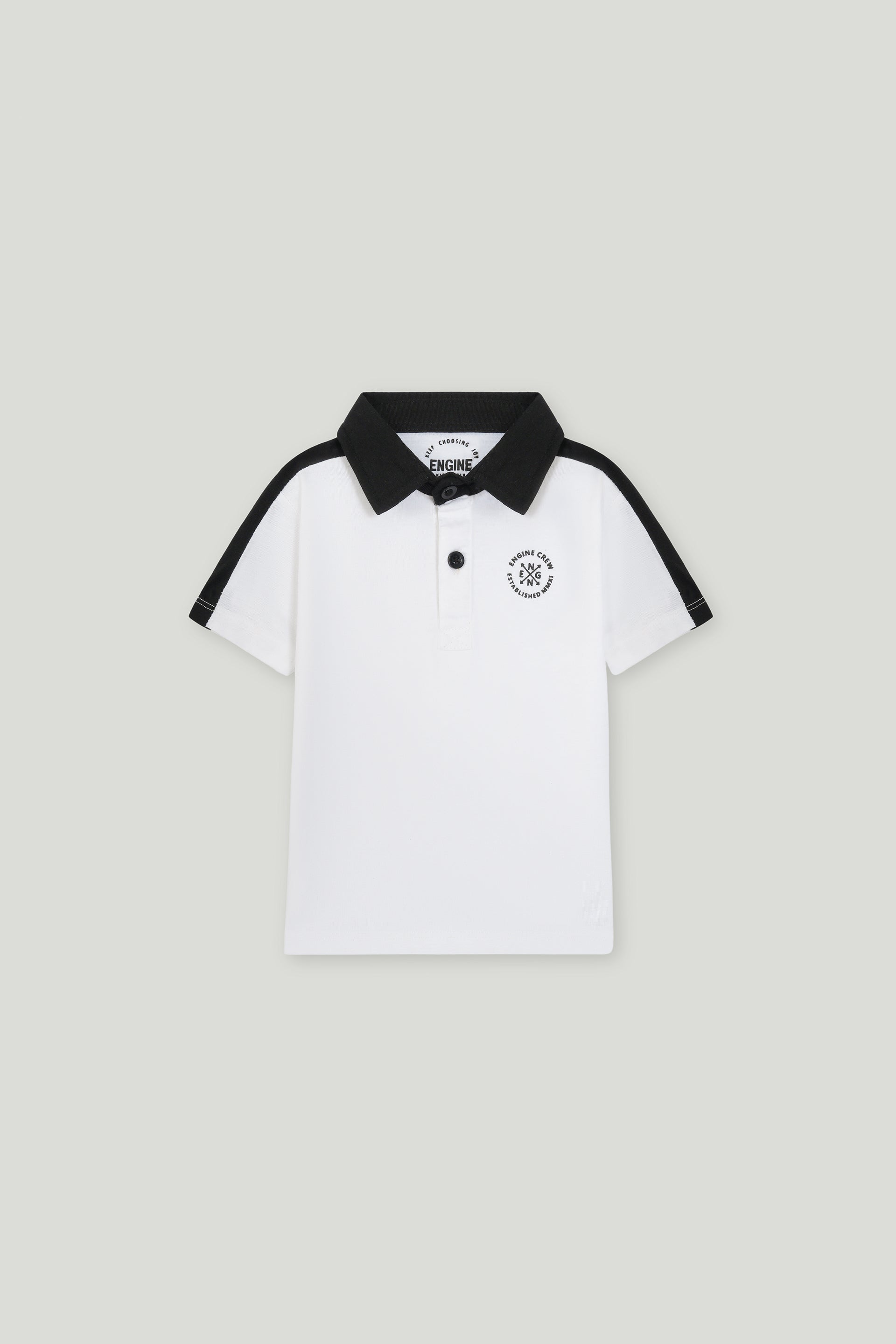 engine Boys Polo Tee IT5057-I02-WHT