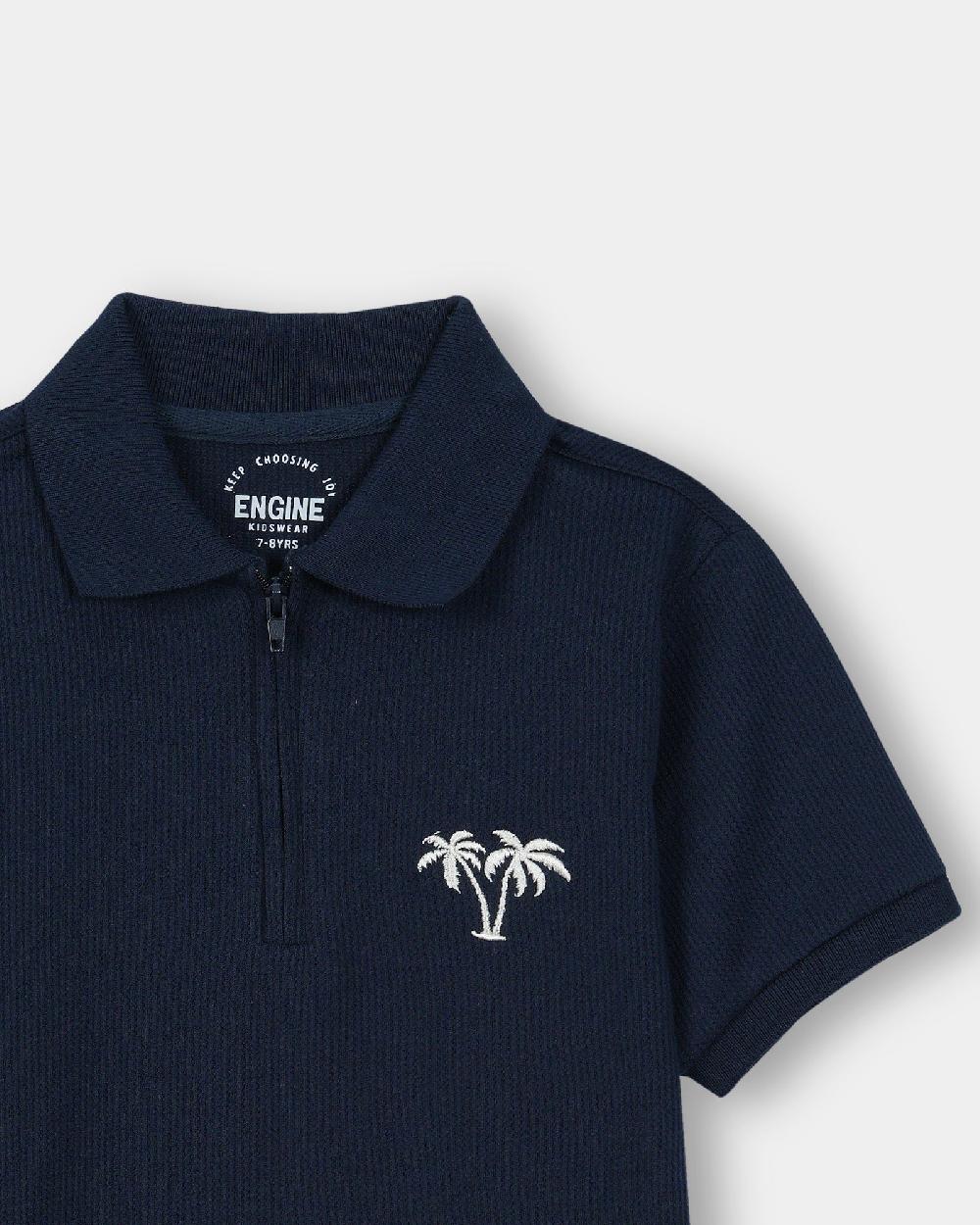 Engine Boys Polo Tee KT5019-K02-NVY
