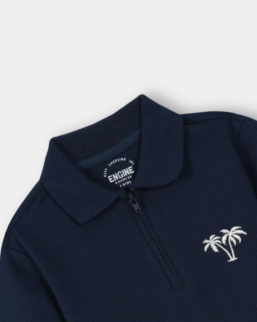 Engine Boys Polo Tee KT5019-K02-NVY