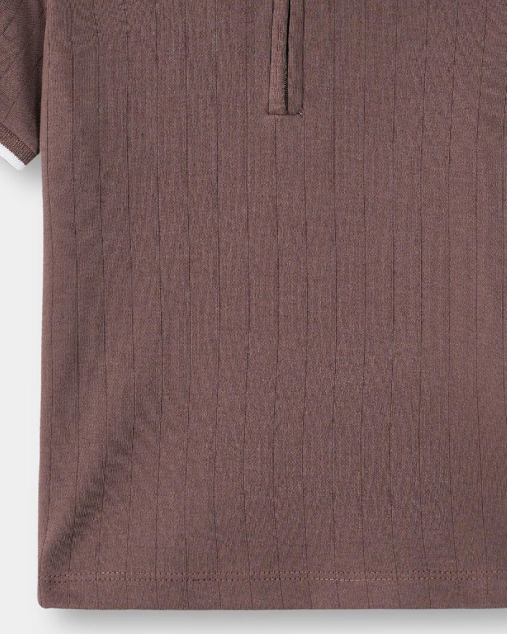 Engine Boys Polo Tee KT5036-507-BRN