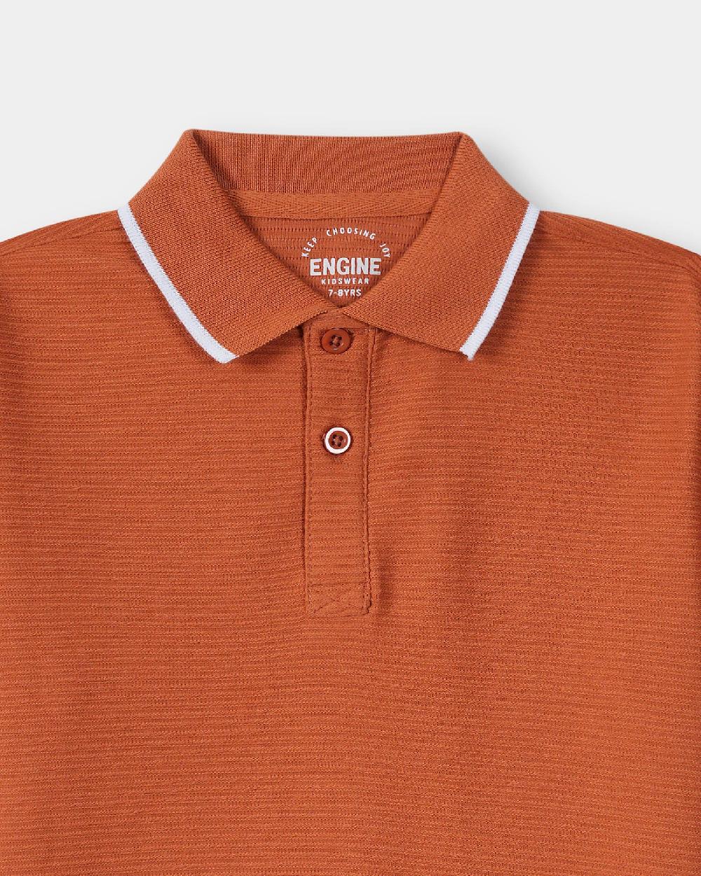 Engine Boys Polo Tee KT5041-507-RST