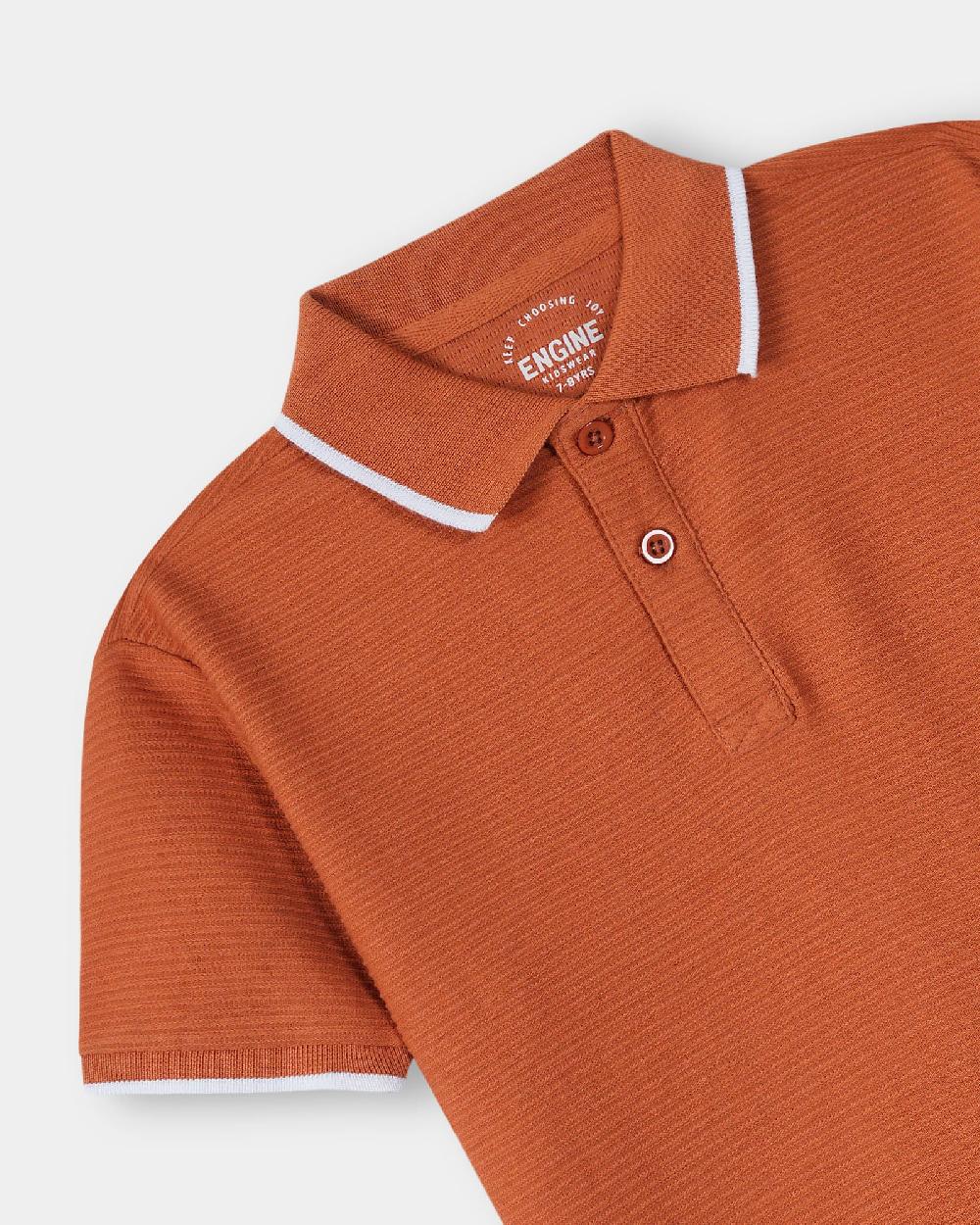 Engine Boys Polo Tee KT5041-507-RST