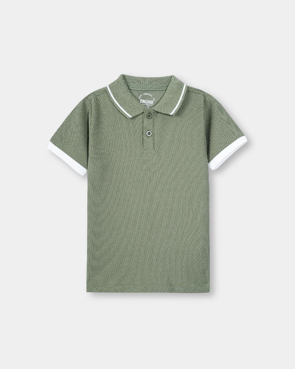 engine Boys Polo Tee KT5053-K04-SAG
