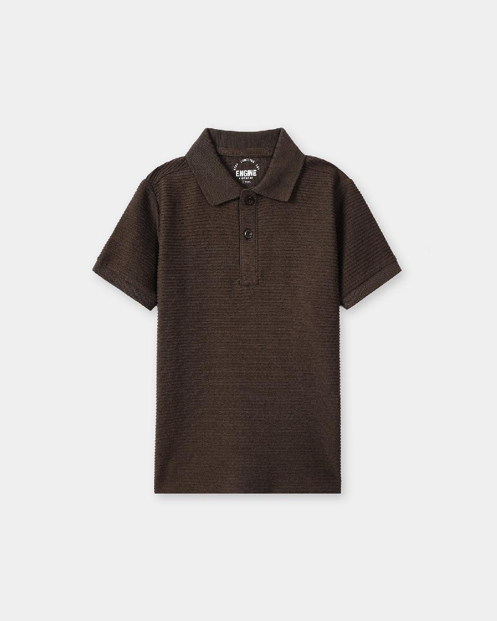 engine Boys Polo Tee KT5059-506-BRN