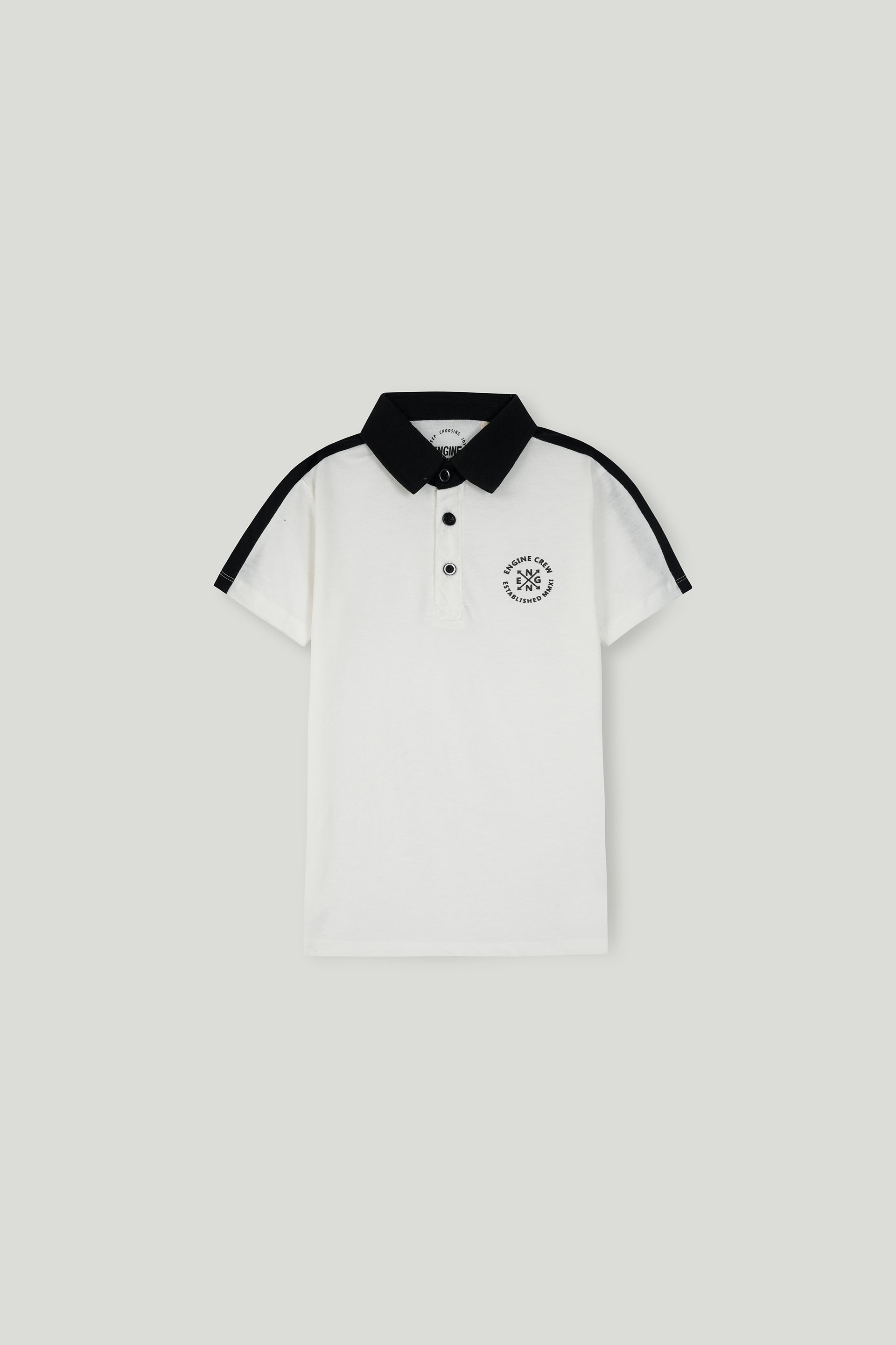 engine Boys Polo Tee KT5067-K02-WHT
