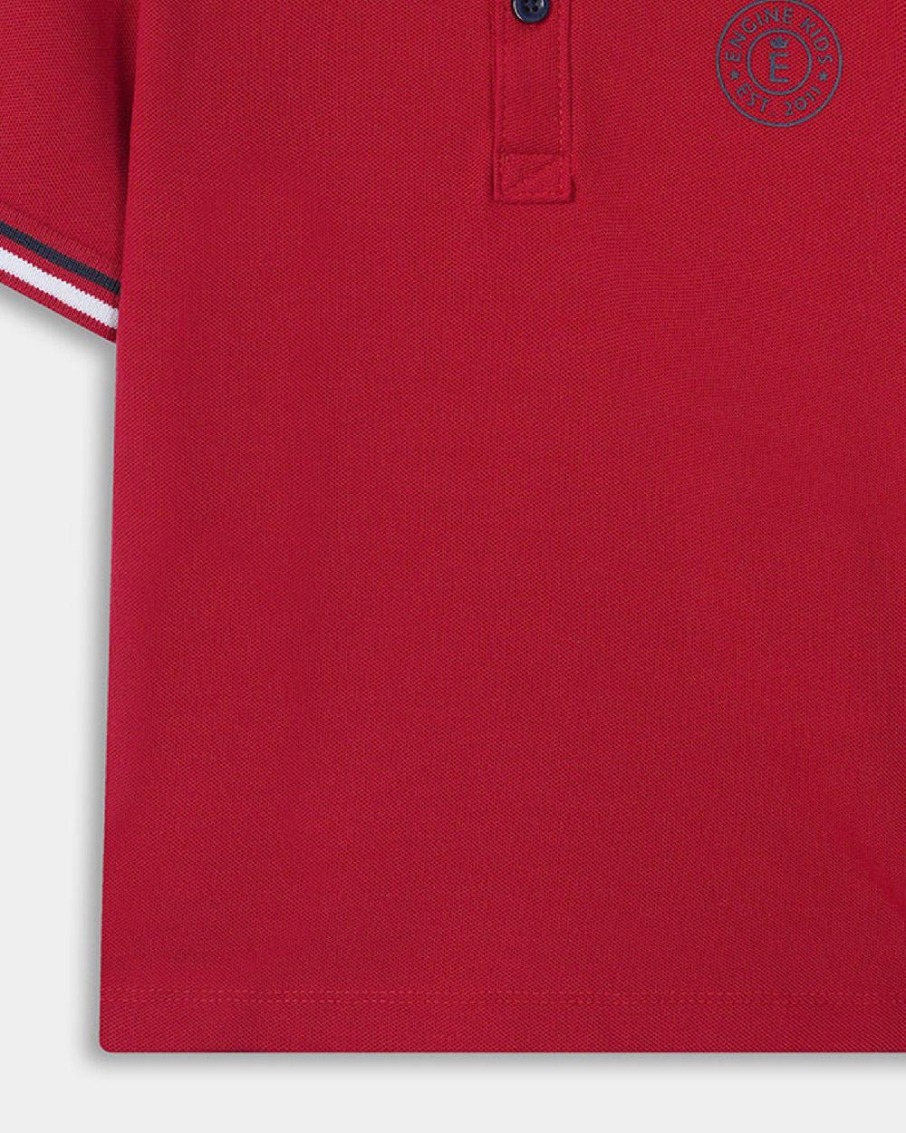 Engine Boys Polo Tee TT5003-2YR-RED