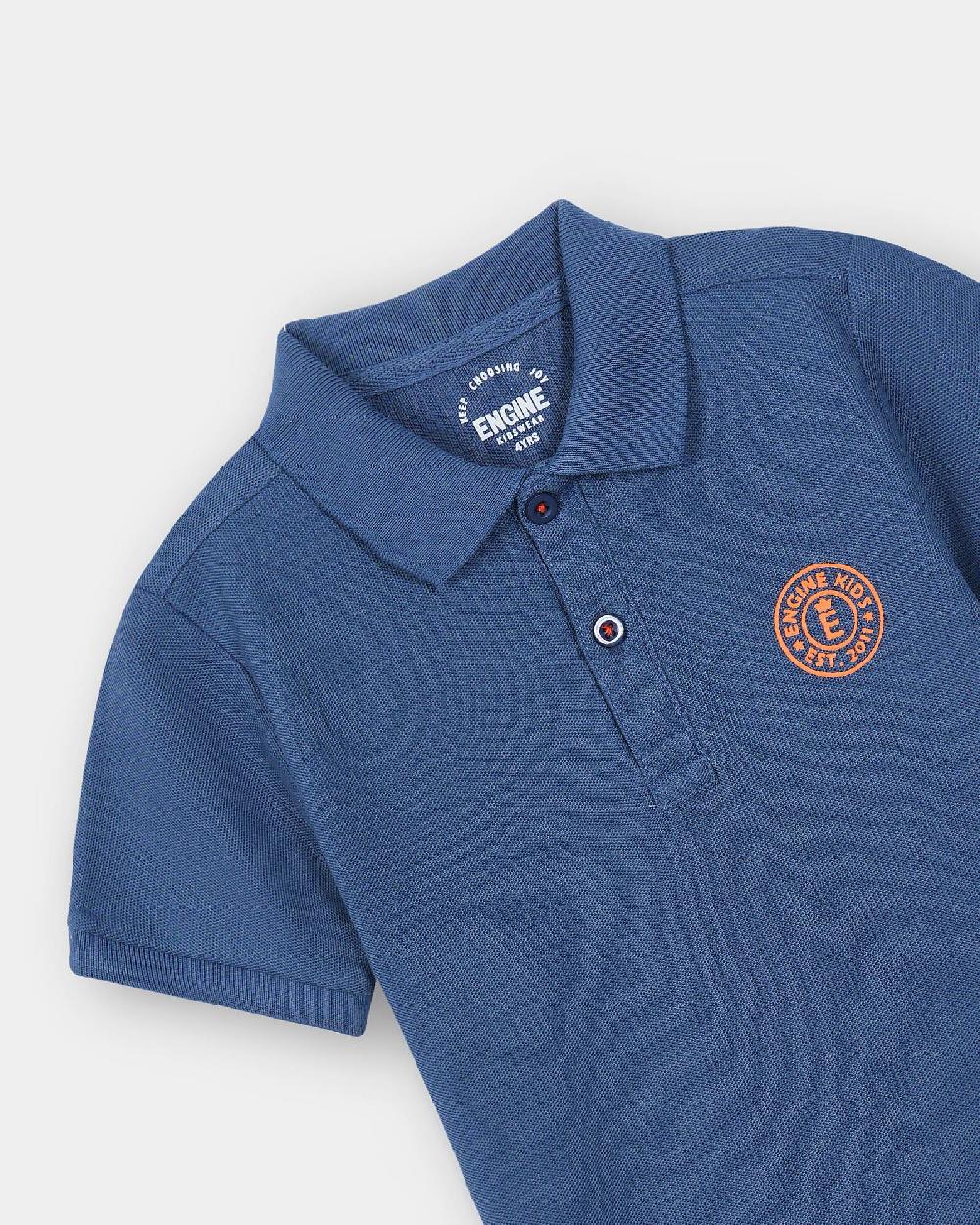 Engine Boys Polo Tee TT5004-2YR-BLU