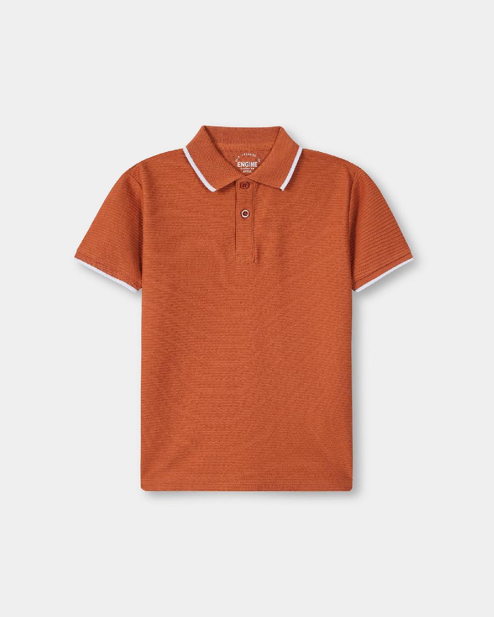 engine Boys Polo Tee TT5039-2YR-RST
