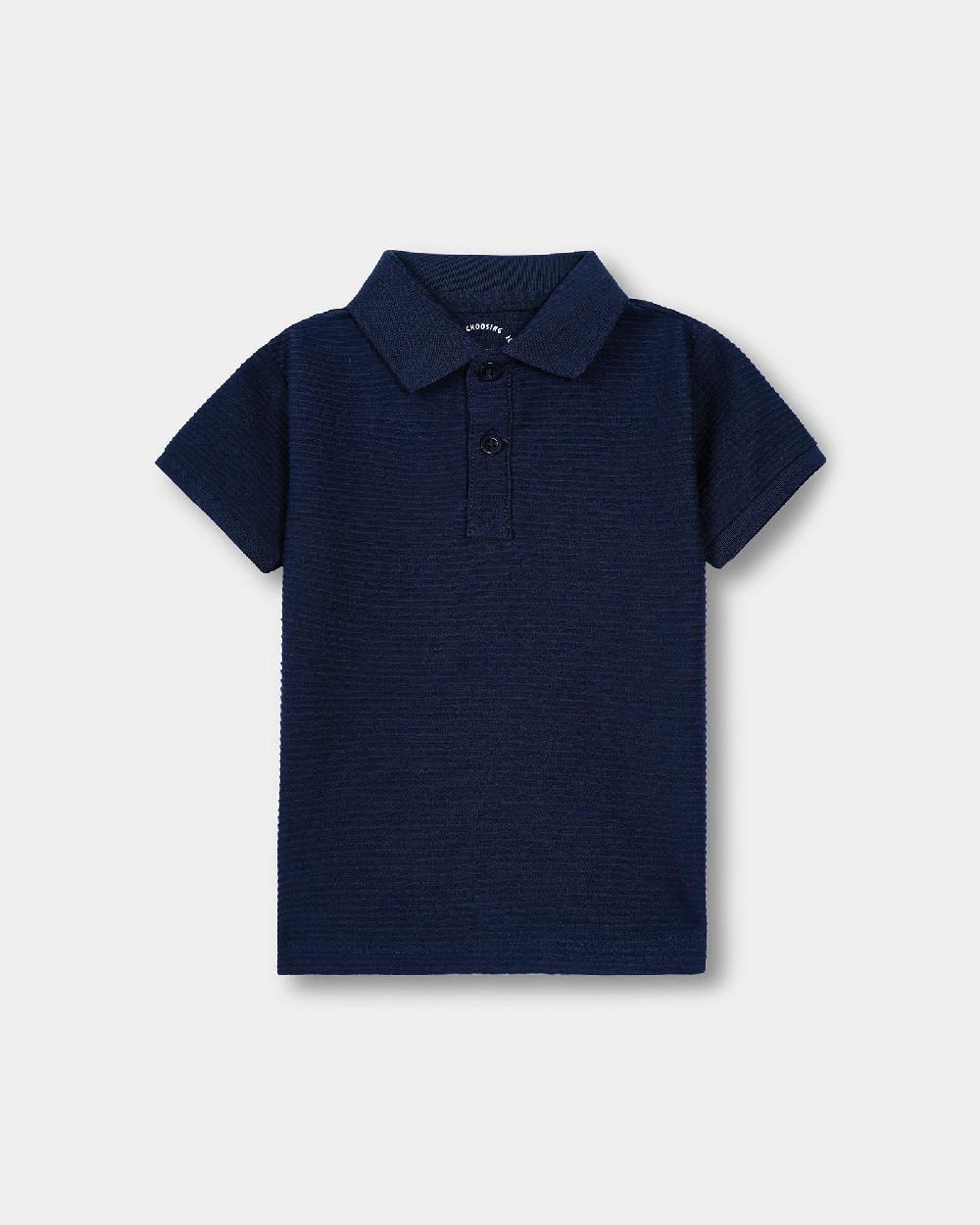 engine Boys Polo Tee TT5059-2YR-NVY