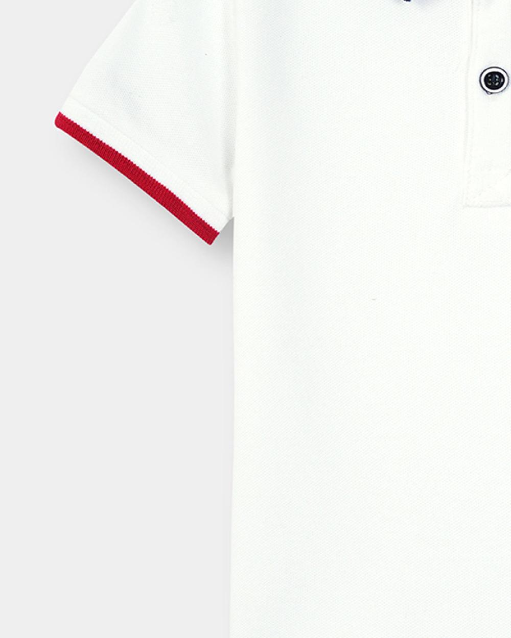 Engine Boys Polo Tee TT5061-2YR-WHT